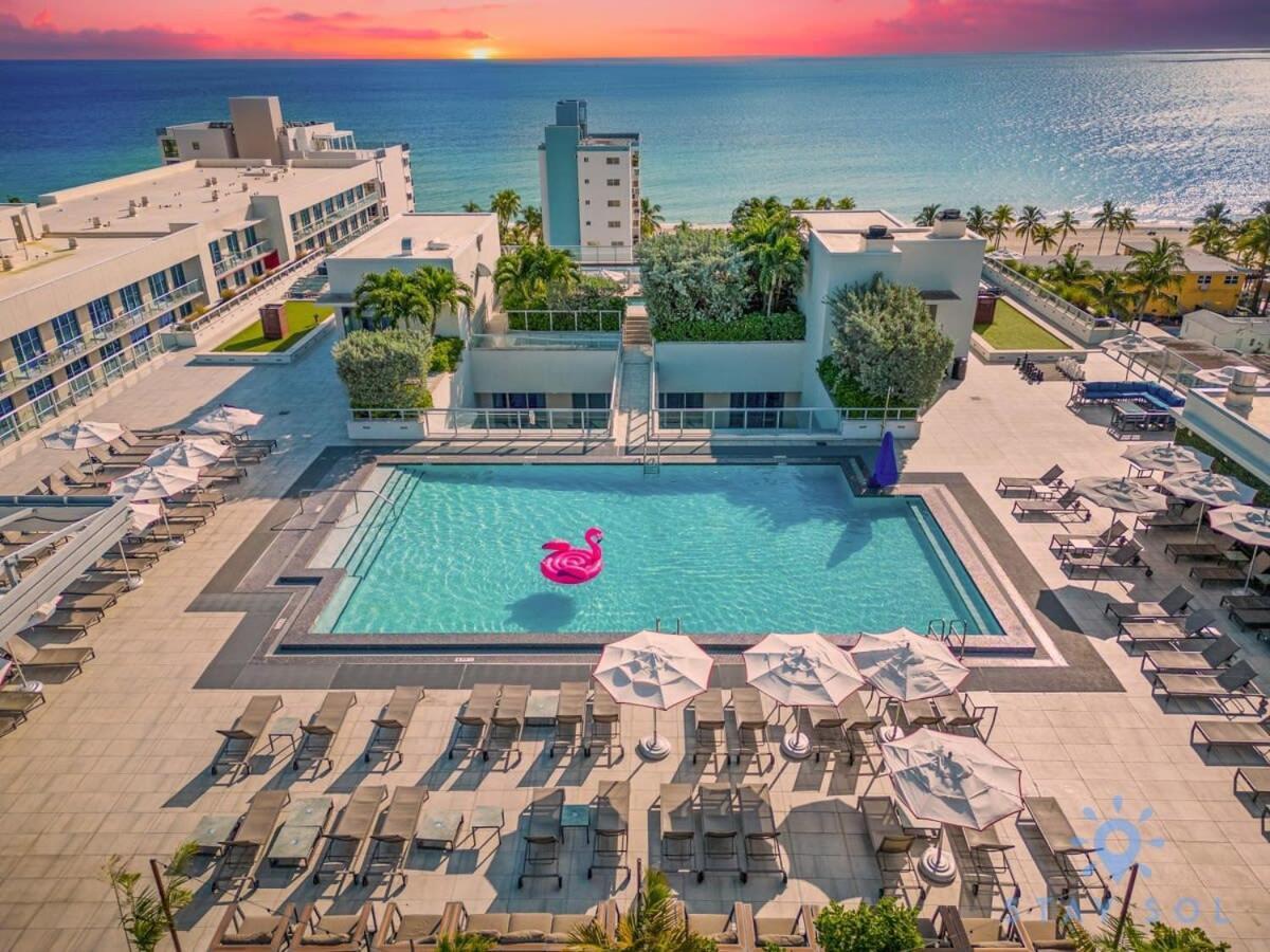 Hot Tub & Rooftop Pool- Near Beach Villa Hollywood Exterior foto